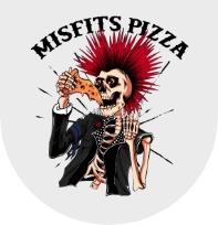 Misfits Pizza logo top - Homepage